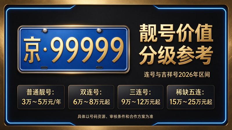 闲置北京租牌照价格明细表市场分析图